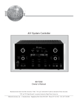 McIntosh MHT-200 - Owners manual